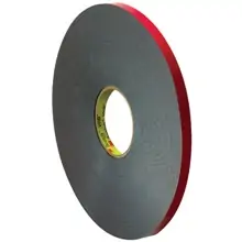 1/2" x 5 yds. Black 3M™ 5958FR VHB™ Tape