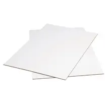 36 x 48" White Corrugated Sheets