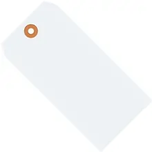 4 3/4 x 2 3/8" White 13 Pt. Shipping Tags